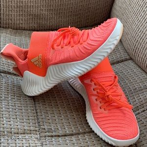 Adidas Alphabounce Trainer Running Shoes- Coral